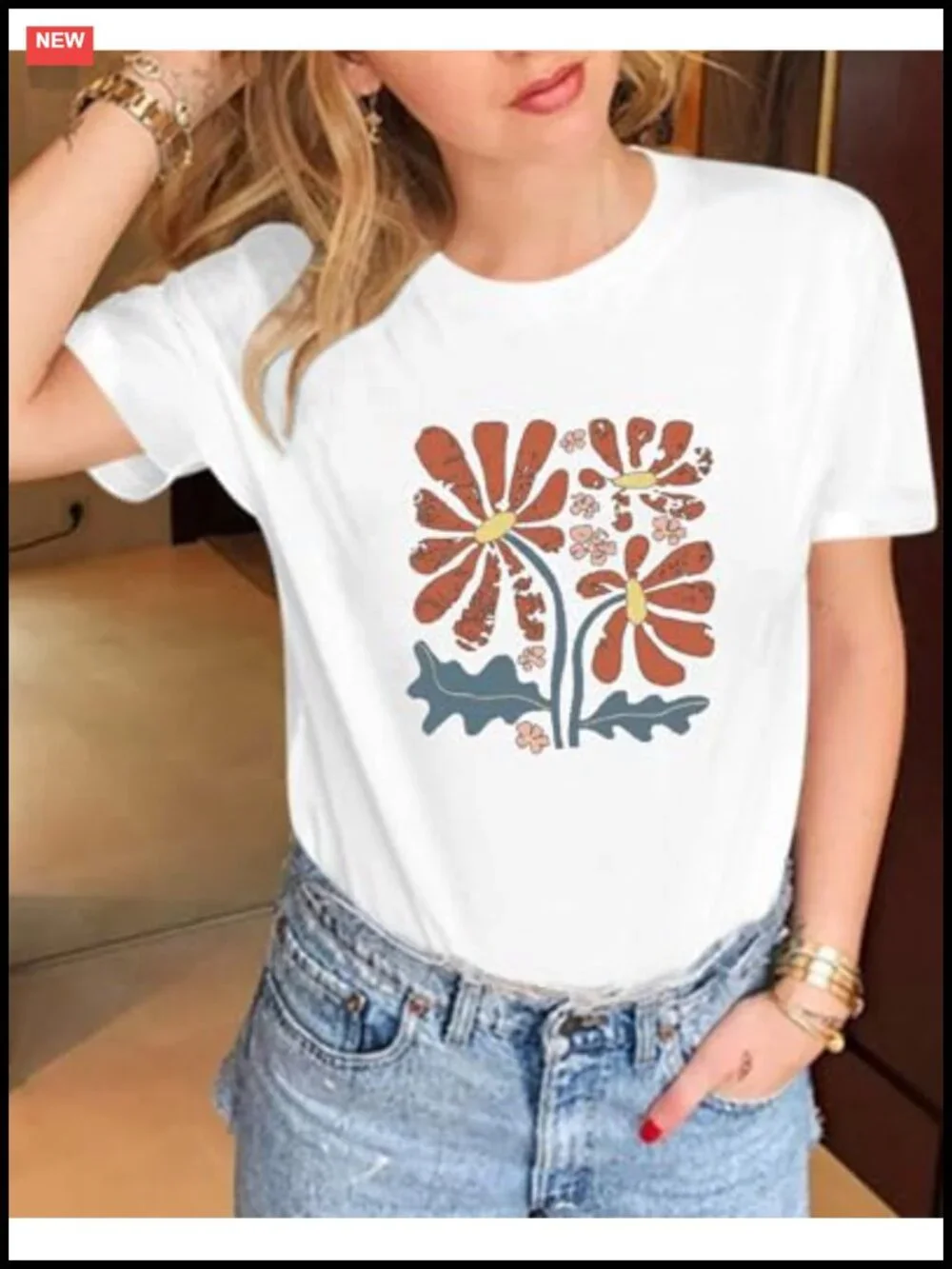 N/A floral graphic